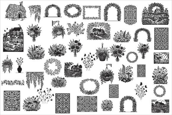 Download Charming Cottagecore Floral Wall Art - Wall art Collection