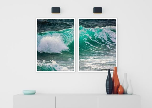 Download Ocean Set of 2 Wall Art Printable Decor - Wall art Collection