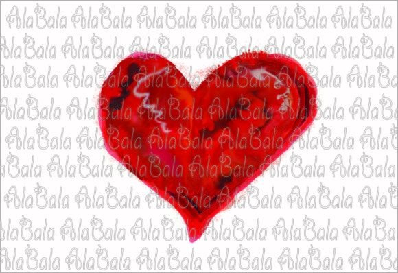 Download Watercolor Heart, Sublimation Graphics - Premium Bundle