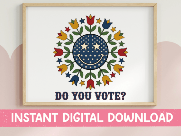 Download Do You Vote Folk Art SVG - Premium Resources