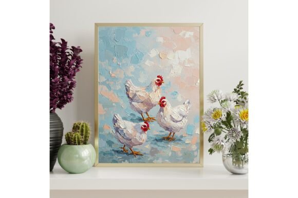 Download Chicken Wall Art Printable Decor - Wall art Collection